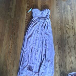 Azazie Gown in Dusty Mauve